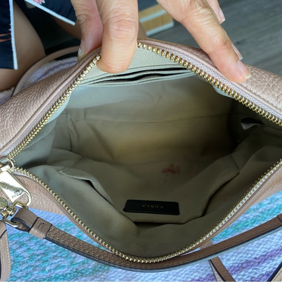 Furla Sophia Purse Moonstone Leather Cross Body Bag - Picture 5 of 13